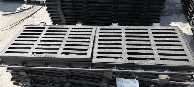 文殊镇球墨铸铁连体双篦展示